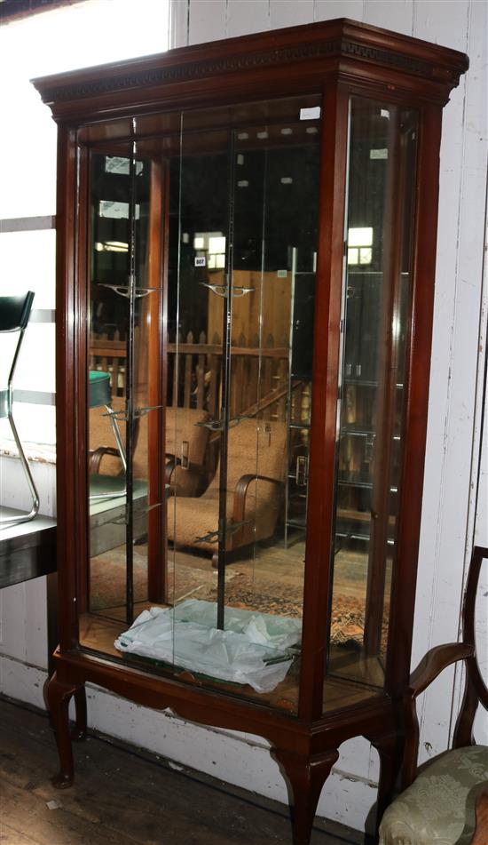 Edwardian shop display cabinet